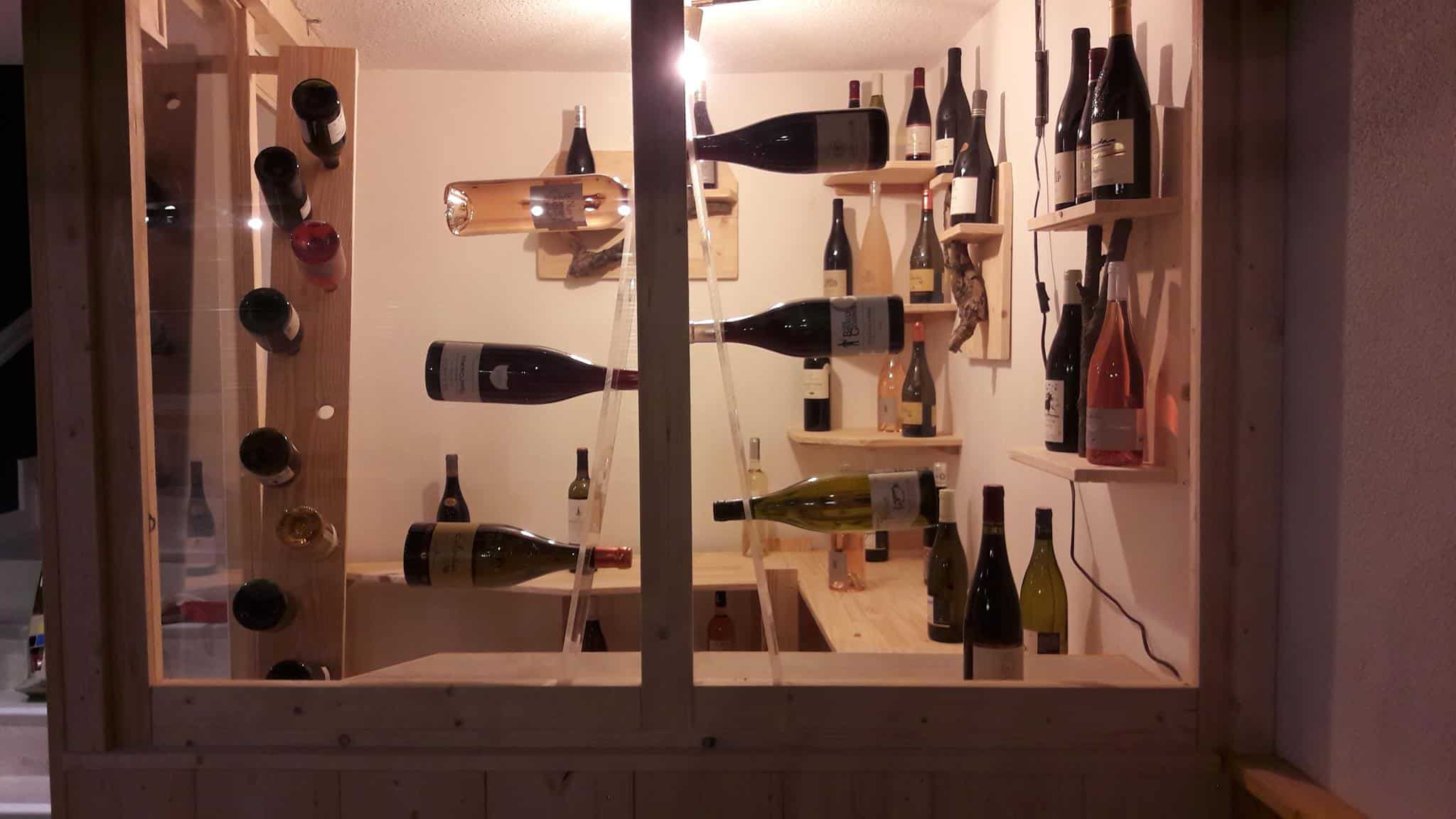 Cave à vin finie
